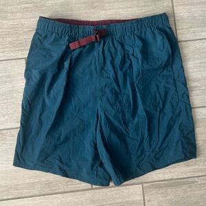 Vintage Class Club Navy Swim Shorts Size Large